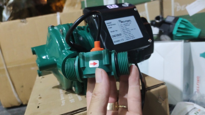 Giới thiệu về Máy Bơm tăng áp dòng chảy Delfino – 400W