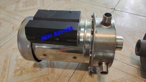Máy bơm kép inox 304 – 2HP Bơm đầu kép chuyên hút sâu đẩy cao 2021