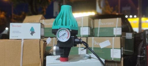 Rơ le điện tử cho máy bơm tăng áp Delfino – Rơ le báo cạn