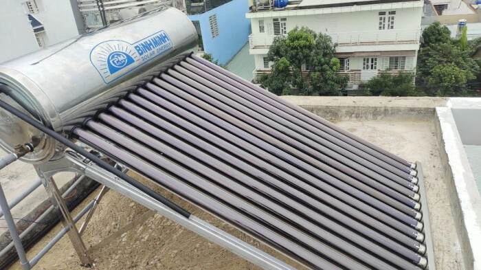 Sửa Chữa & Lắp Đặt Máy Năng Lượng Mặt Trời Bình Minh 120 Lít (12 ống)