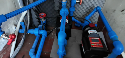 Máy bơm tăng áp biến tần có tiếng kêu khó chịu khách muốn đổi sang dùng biến tần êm nhất